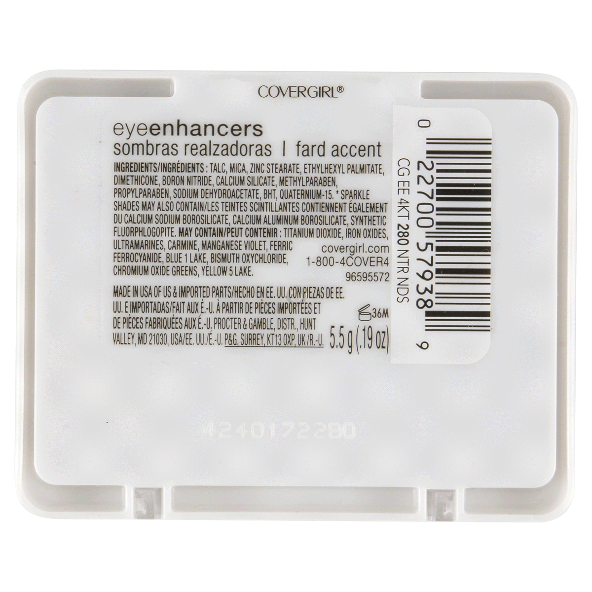 slide 2 of 2, Covergirl Eye Enhancers Eye Shadow 280 Natural Nudes, 19 oz