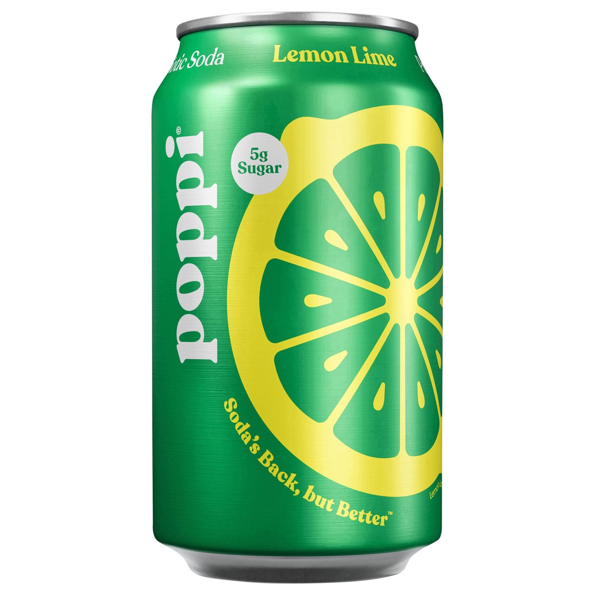 slide 1 of 9, Poppi Lemon Lime Prebiotic Soda - 12 fl oz, 12 fl oz