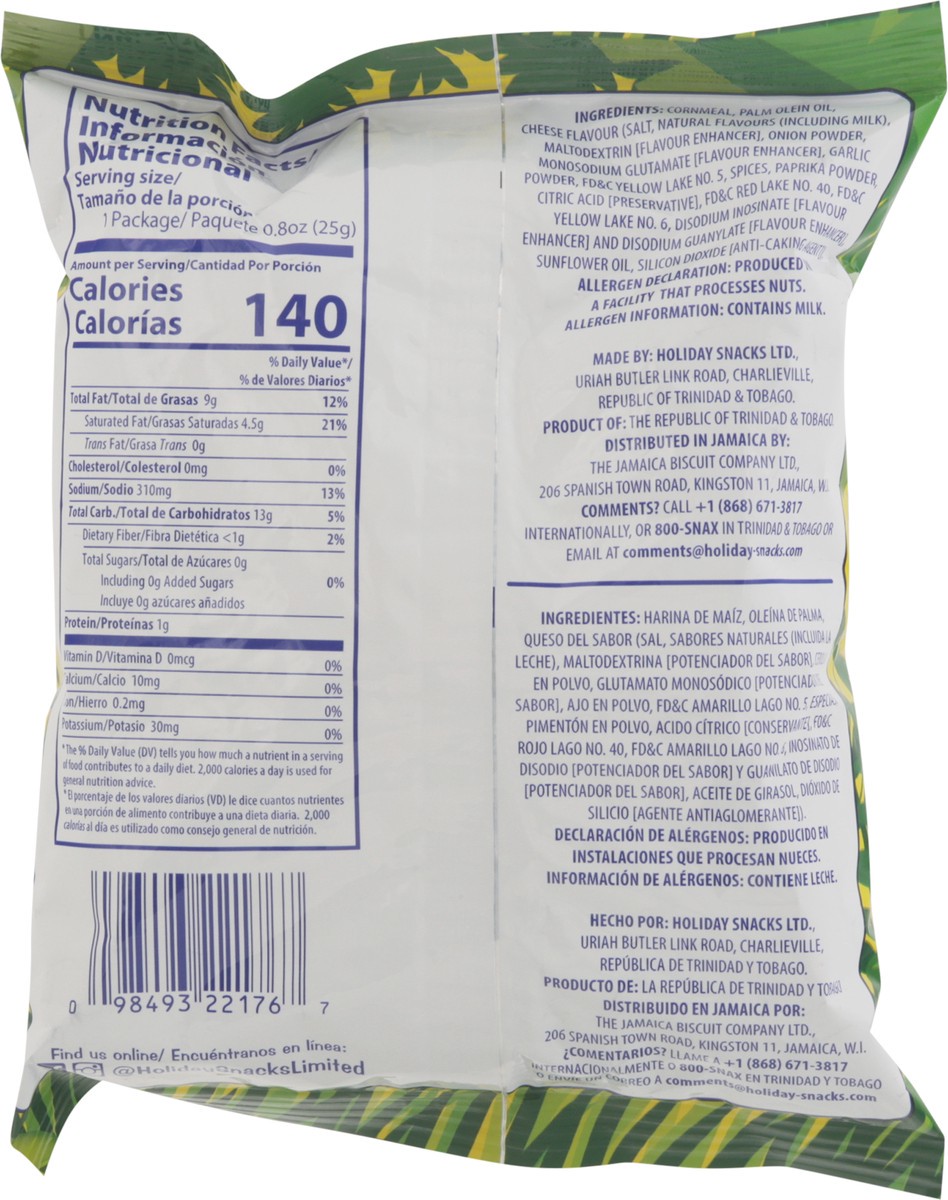 slide 8 of 13, Bigfoot Cheese Corn Snack 0.8 oz, 0.8 oz