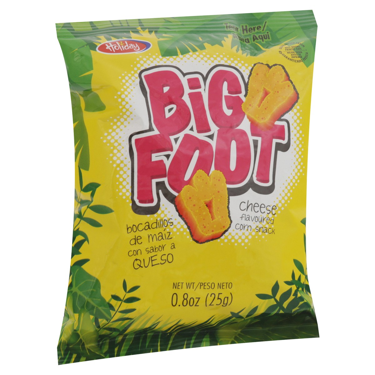 slide 9 of 13, Bigfoot Cheese Corn Snack 0.8 oz, 0.8 oz