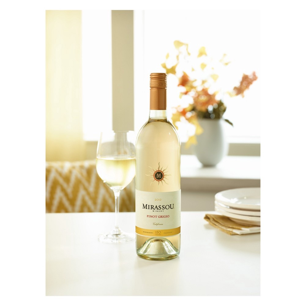 slide 2 of 2, Mirassou White Wine, 750 ml