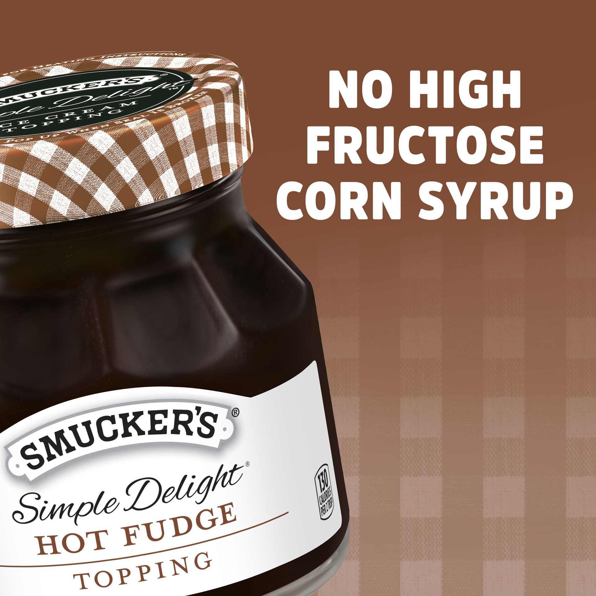 slide 5 of 6, Smucker's Simple Delight Hot Fudge Topping, 11.5 Ounces, 11.5 oz