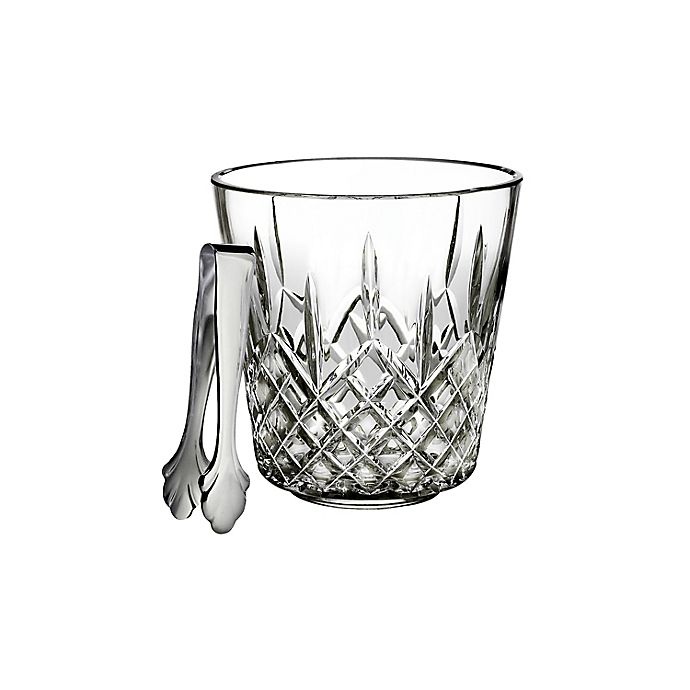 slide 1 of 1, Waterford Lismore Ice Bucket with Tongs, 1 ct