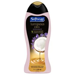 Softsoap Moisturizing Body Wash, Luminous Oils Coconut Oil & Lavender - 20 Ounce