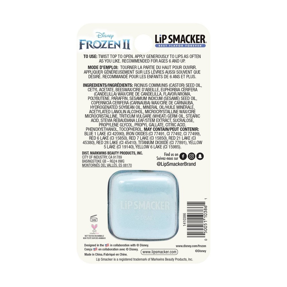 slide 2 of 4, Lip Smacker Disney Cube Frozen 2 Elsa, 0.2 oz
