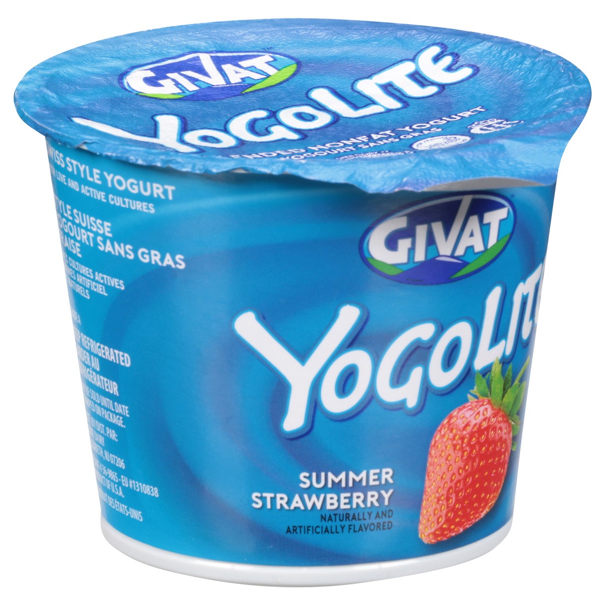 slide 6 of 9, Givat YogoLite Summer Strawberry Blended Nonfat Yogurt 5 oz, 5 oz