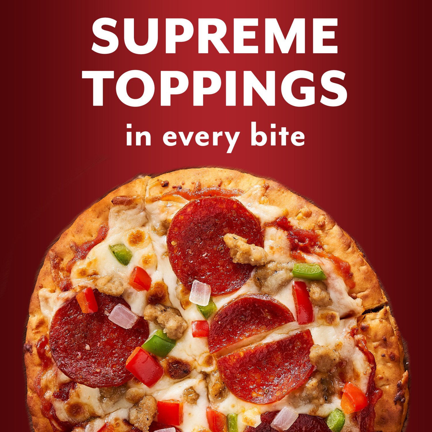 slide 4 of 6, DiGiorno Supreme Traditional Crust Frozen Pizza 10 oz. Box, 10 oz
