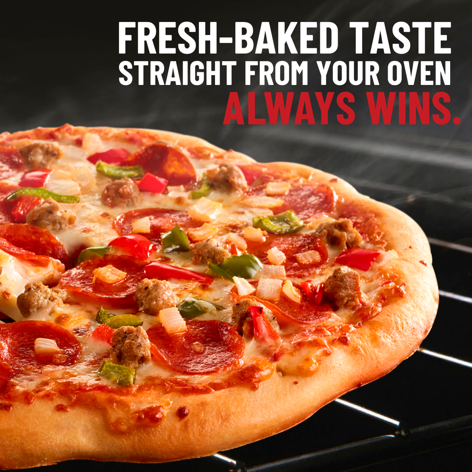 slide 6 of 8, DiGiorno Frozen Hand Tossed Pizza Pepperoni 18.9oz Package, 18.9 oz