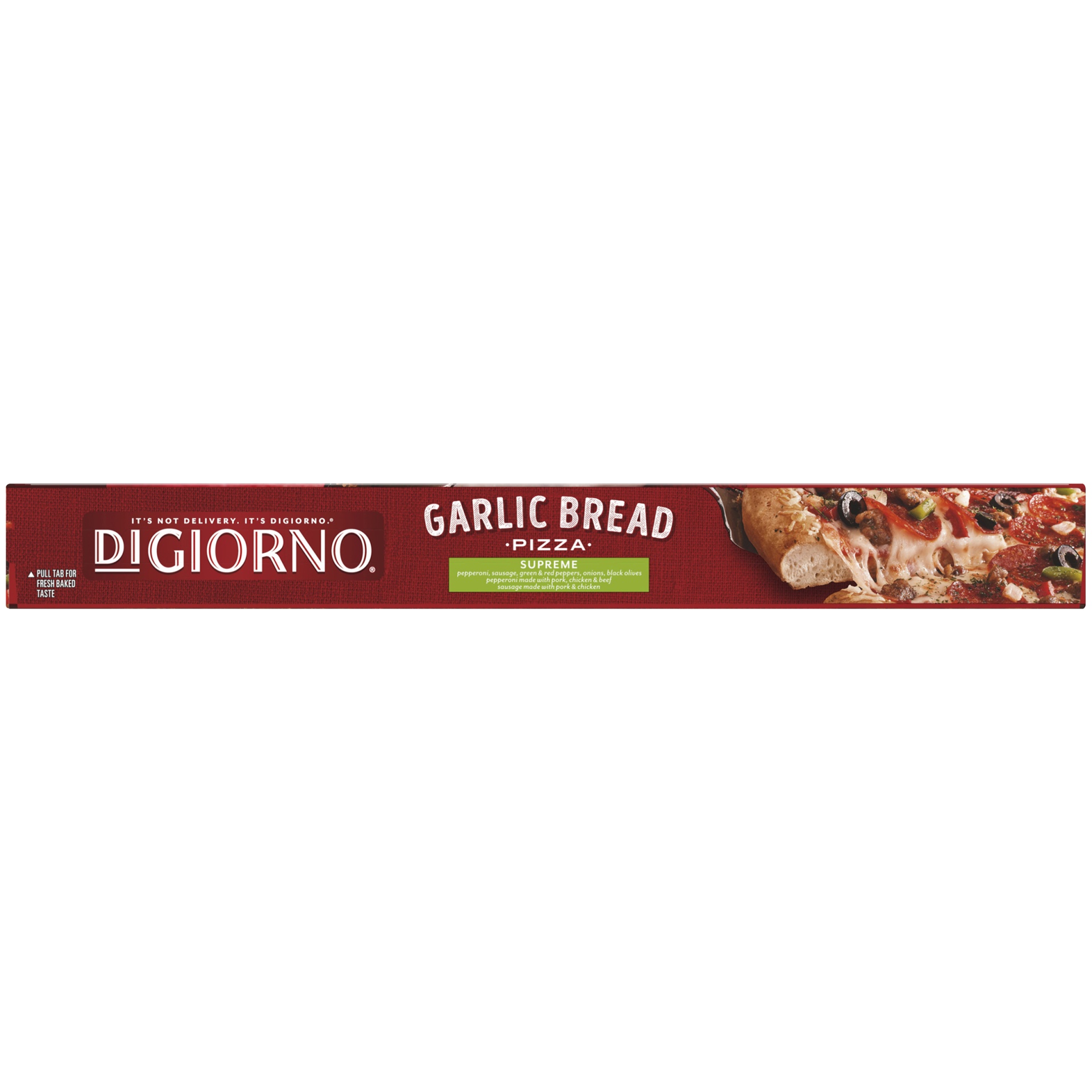 slide 6 of 10, DiGiorno Supreme Garlic Bread Frozen Pizza 30.5 Oz. Box, 30.5 oz