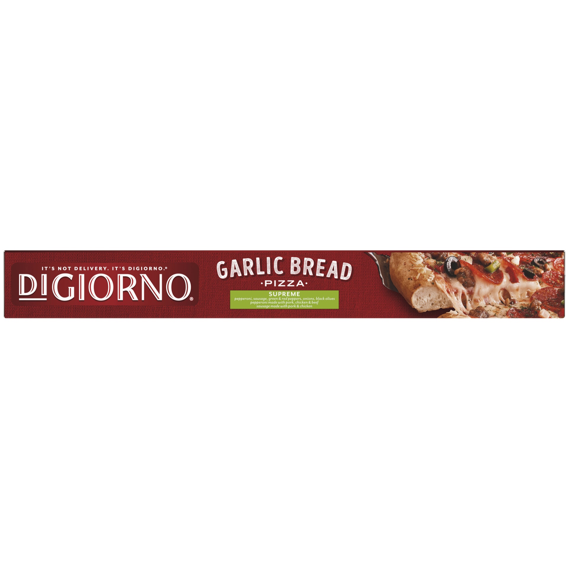 slide 7 of 10, DiGiorno Supreme Garlic Bread Frozen Pizza 30.5 Oz. Box, 30.5 oz