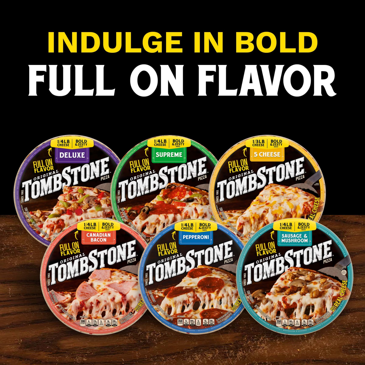 slide 2 of 5, Tombstone Supreme Frozen Pizza, 20.8 oz