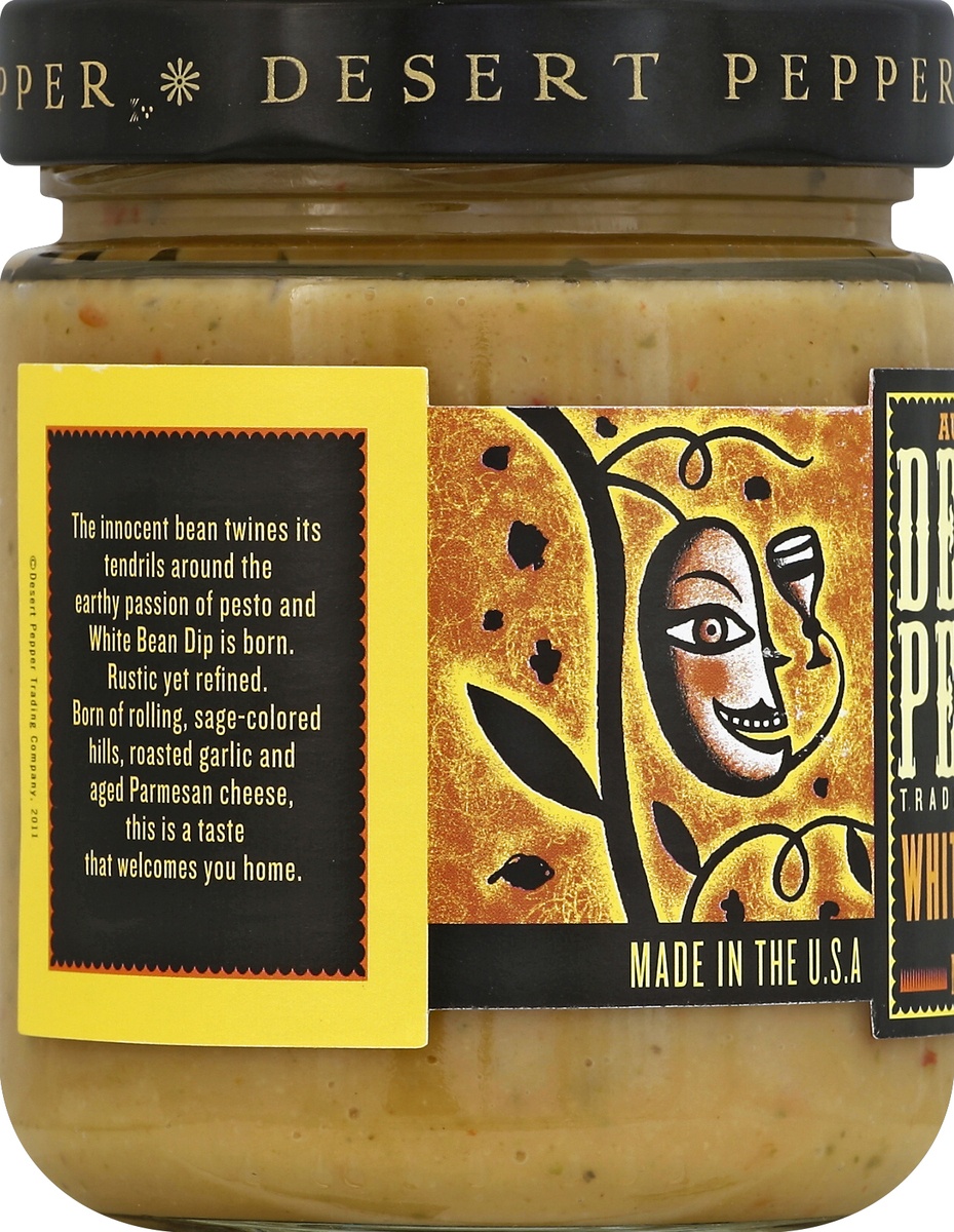 slide 3 of 6, Desert Pepper Trading Desert Pepper White Tuscan Bean Dip, 16 oz