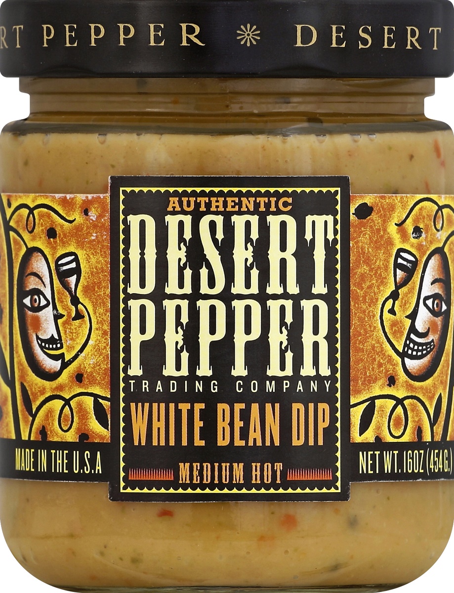 slide 5 of 6, Desert Pepper Trading Desert Pepper White Tuscan Bean Dip, 16 oz