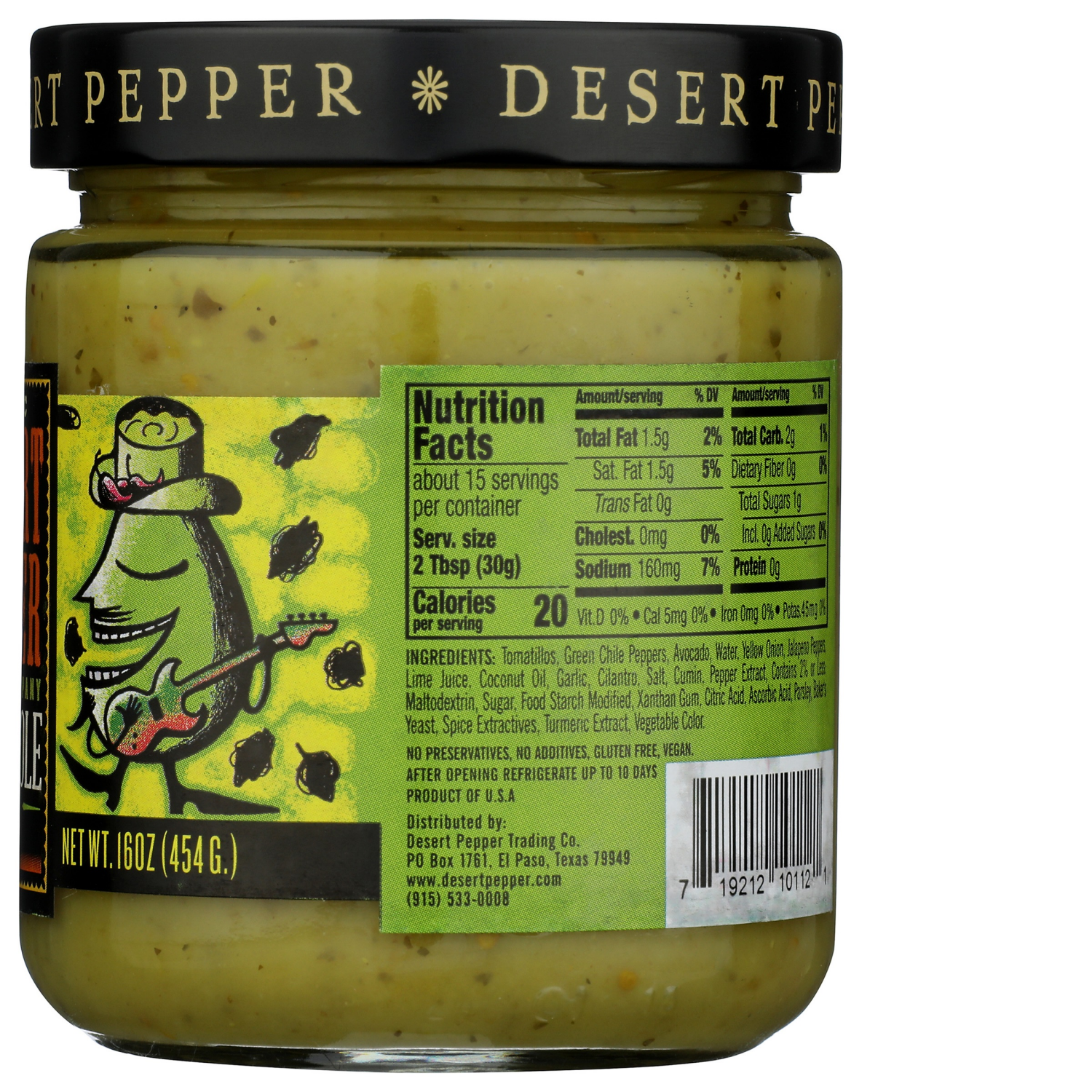 slide 2 of 2, DESERT PEPPER Dessert Pepper Salsa Guacamole 16 oz, 16 oz