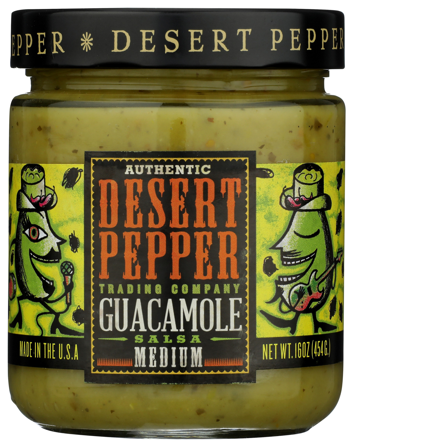 slide 1 of 2, DESERT PEPPER Dessert Pepper Salsa Guacamole 16 oz, 16 oz