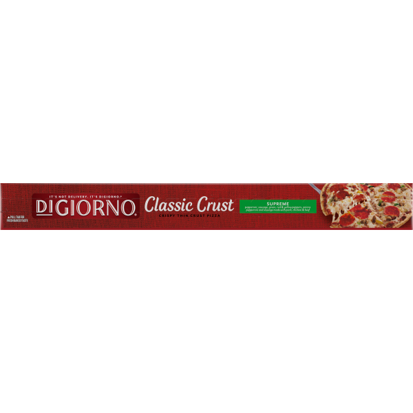 slide 6 of 29, DiGiorno Classic Crust Supreme Pizza on a Crispy Thin Crust, 20.8 oz (Frozen), 20.8 oz