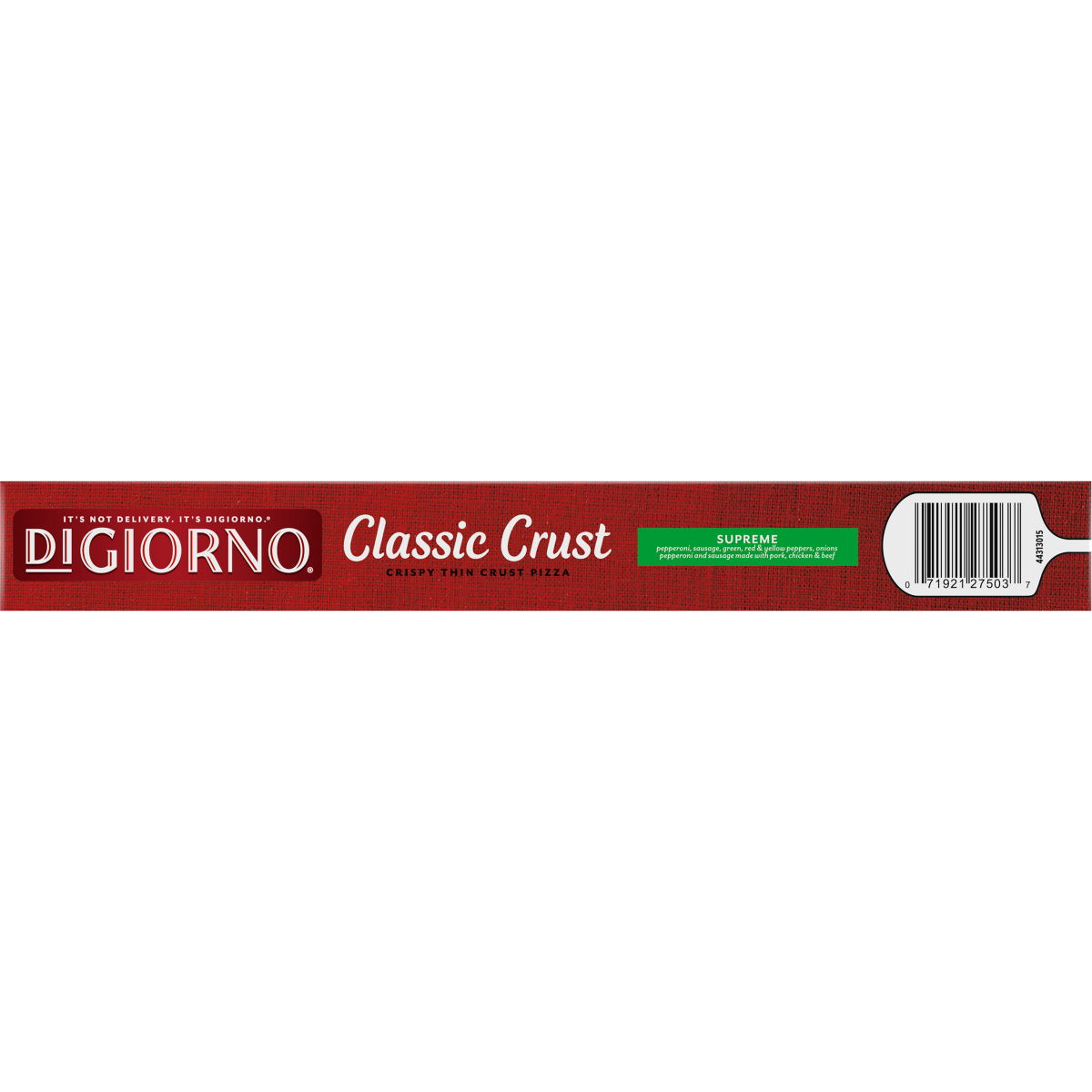 slide 29 of 29, DiGiorno Classic Crust Supreme Pizza on a Crispy Thin Crust, 20.8 oz (Frozen), 20.8 oz