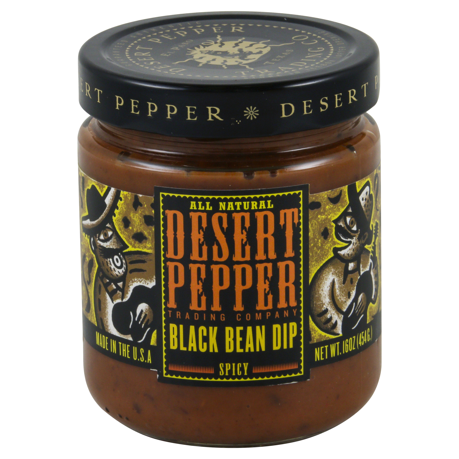 slide 1 of 3, Desert Pepper Trading Black Bean Dip - 16 oz, 16 oz