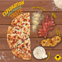 slide 18 of 29, California Pizza Kitchen Bacon & Caramelized Onion Frozen Pizza with Croissant Inspired Thin and Flaky Crust 10.8 oz., 10.8 oz