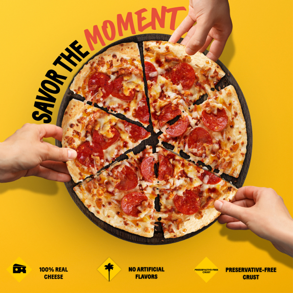 slide 9 of 29, California Pizza Kitchen Uncured Pepperoni & Hot Honey Frozen Pizza with Croissant Inspired Thin and Flaky Crust and Optional Mike's Hot Honey Drizzle 10.8 oz., 10.8 oz