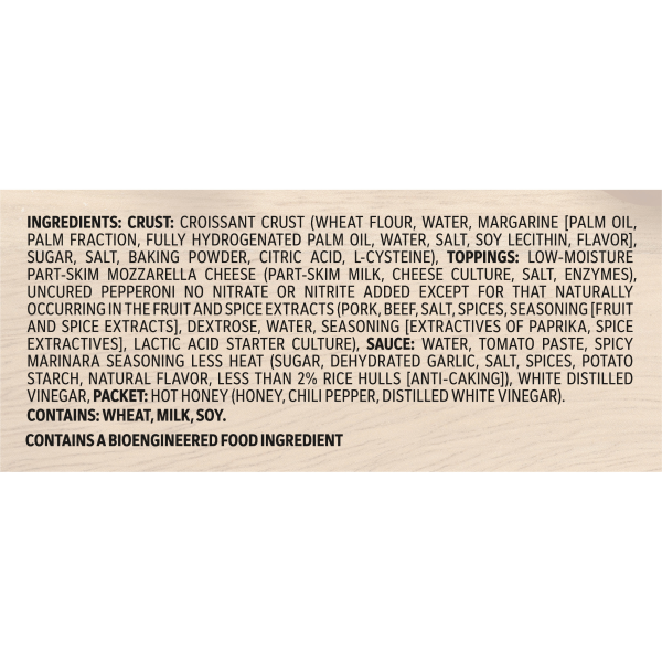slide 28 of 29, California Pizza Kitchen Uncured Pepperoni & Hot Honey Frozen Pizza with Croissant Inspired Thin and Flaky Crust and Optional Mike's Hot Honey Drizzle 10.8 oz., 10.8 oz