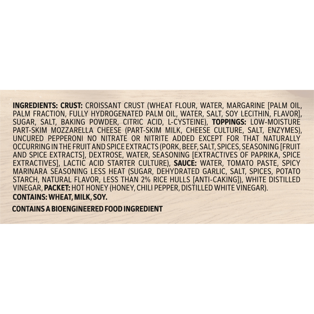 slide 18 of 29, California Pizza Kitchen Uncured Pepperoni & Hot Honey Frozen Pizza with Croissant Inspired Thin and Flaky Crust and Optional Mike's Hot Honey Drizzle 10.8 oz., 10.8 oz