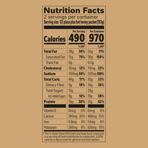 slide 17 of 29, California Pizza Kitchen Uncured Pepperoni & Hot Honey Frozen Pizza with Croissant Inspired Thin and Flaky Crust and Optional Mike's Hot Honey Drizzle 10.8 oz., 10.8 oz