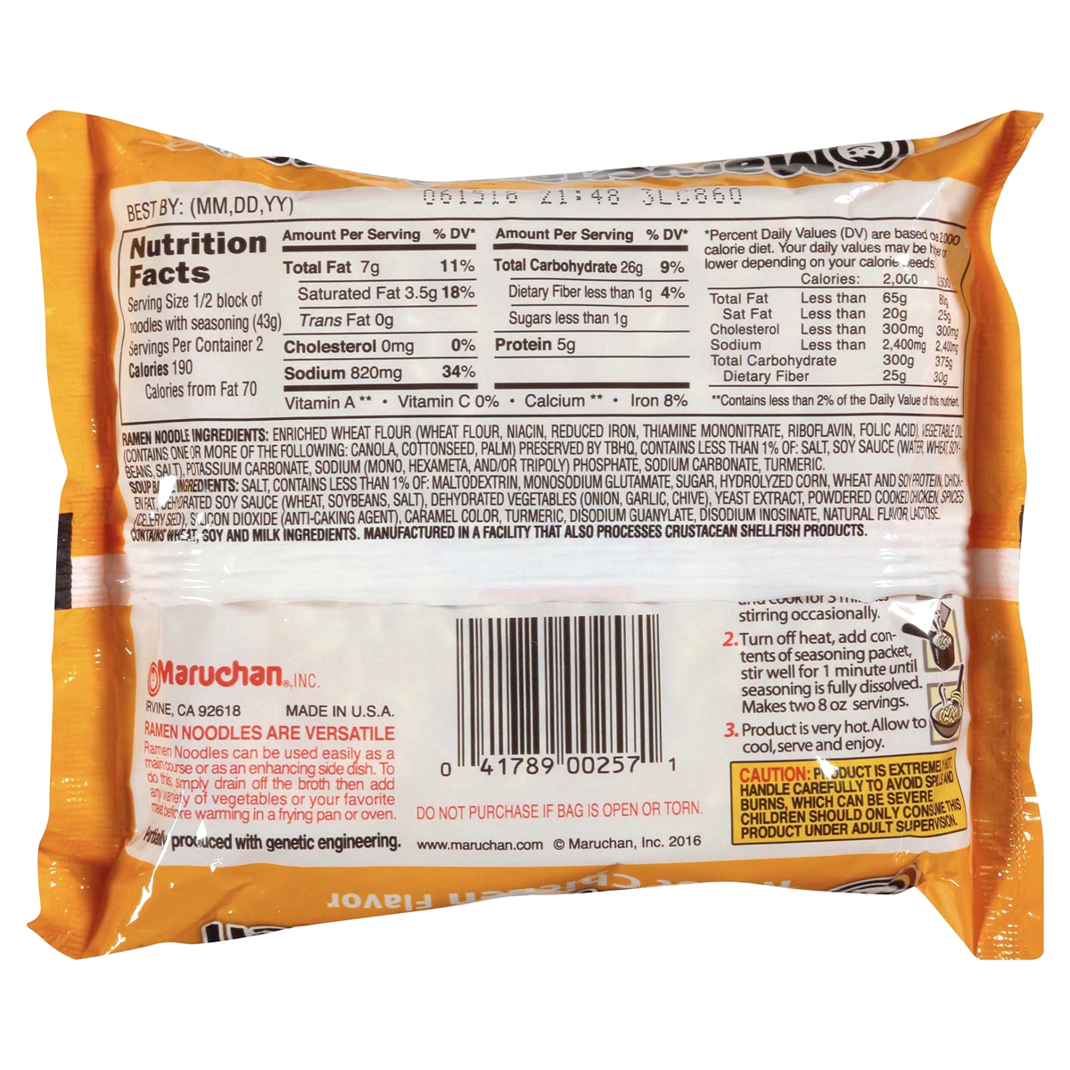 slide 8 of 13, Maruchan Roast Chicken Flavor Ramen Noodle Soup, 3 oz