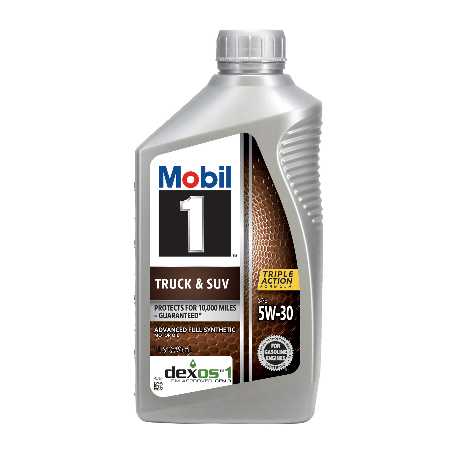 slide 1 of 8, Mobil 1 Truck & SUV Full Synthetic Motor Oil 5W-30, 1 Quart, 1 qt