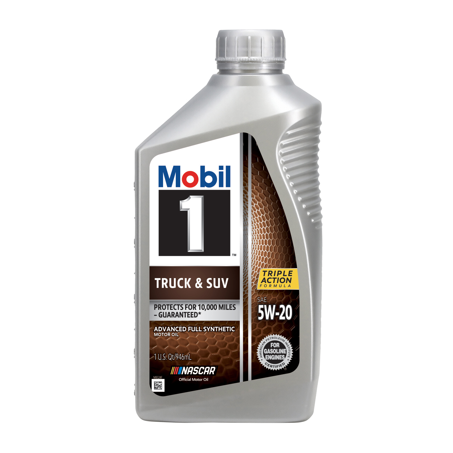 slide 1 of 8, Mobil 1 Truck & SUV Full Synthetic Motor Oil 5W-20, 1 Quart, 1 qt