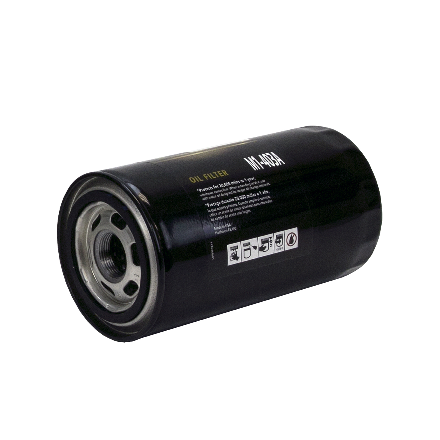 slide 3 of 3, Mobil 1 Ep 20k Oil Filter M1-403a, 1 ct
