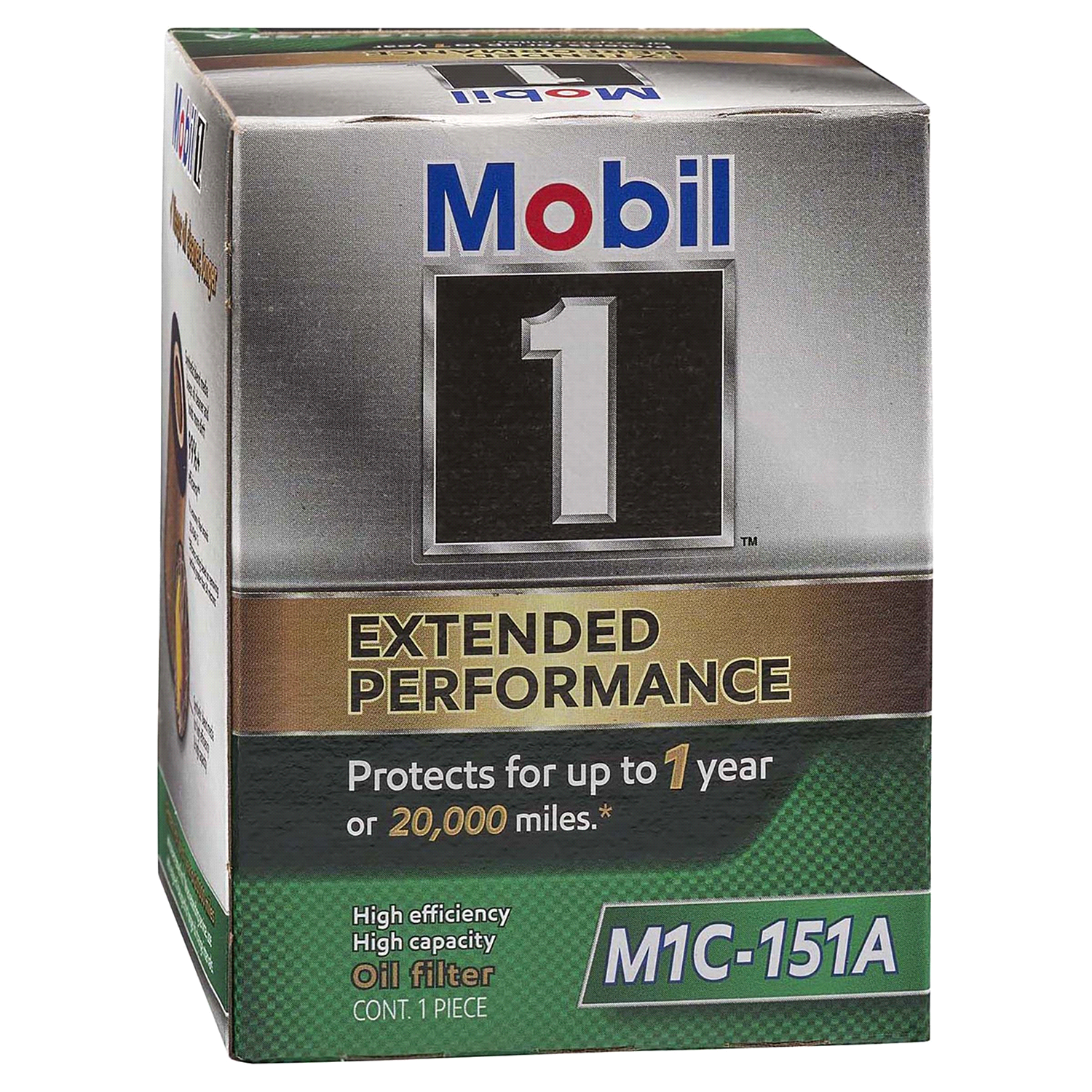 slide 1 of 2, Mobil 1 Extended Performance M1C-151 Oil Filter, 1 ct