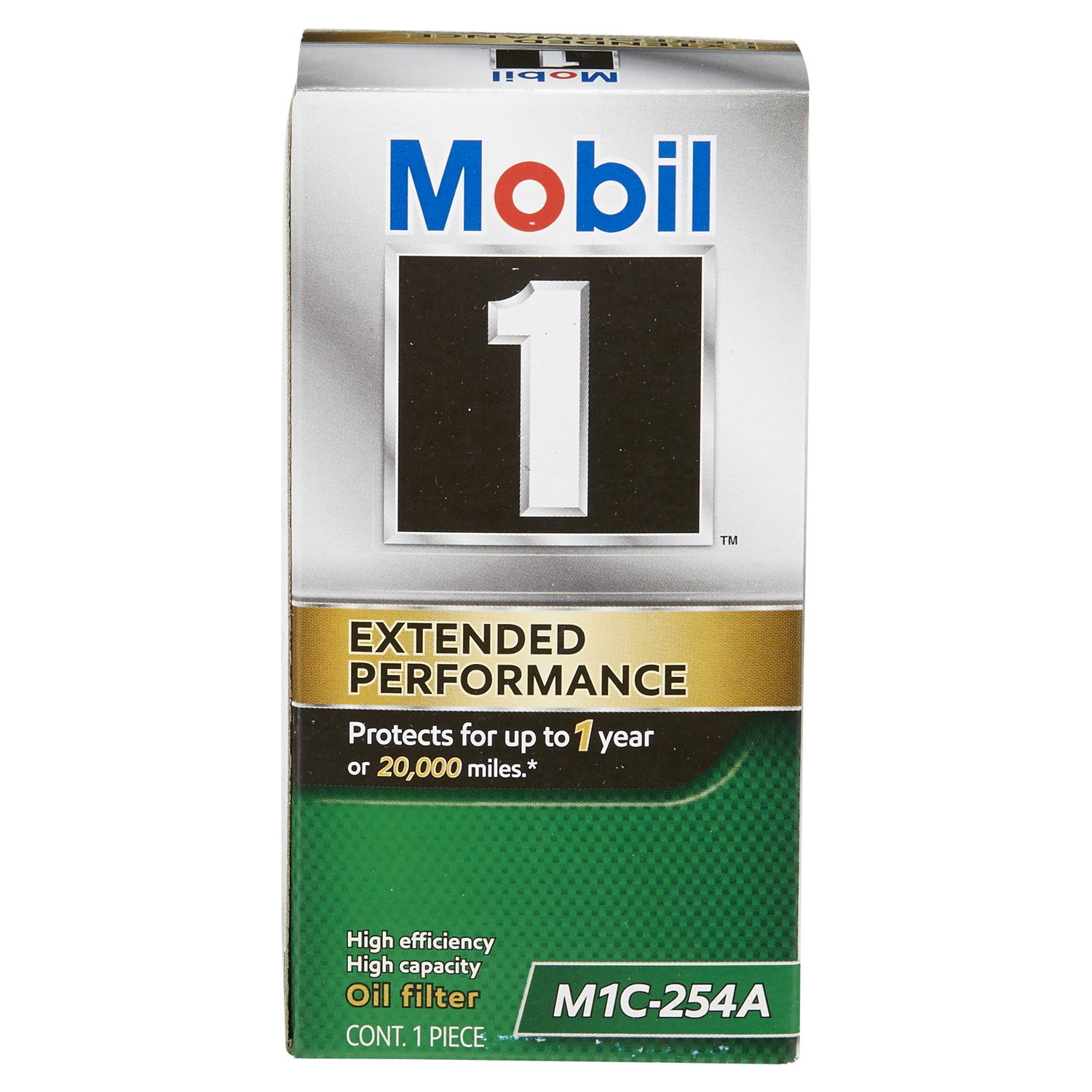 slide 1 of 2, Mobil 1 Extended Performance M1C-254A Cartridge Oil Filter, 1 ct