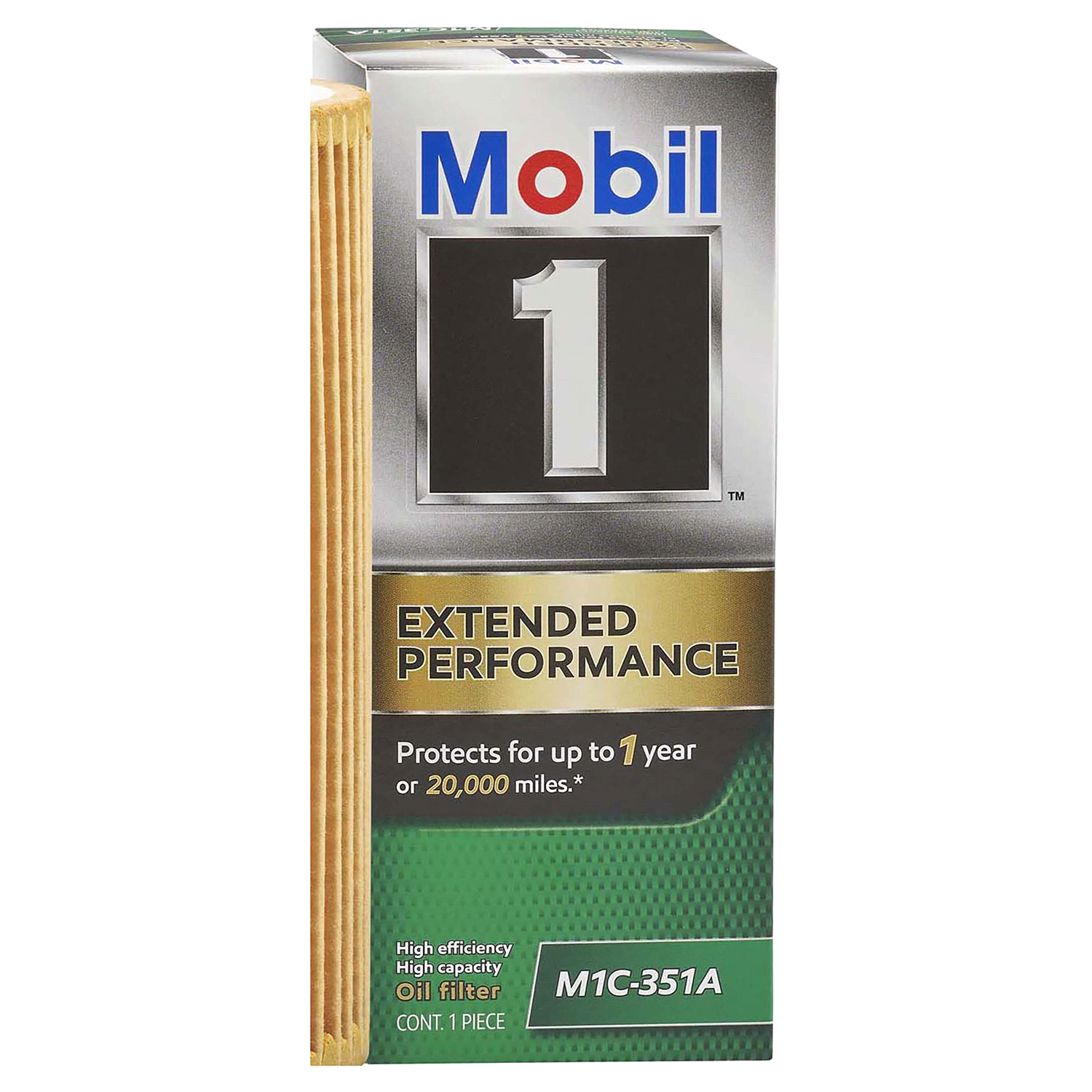 slide 2 of 4, Mobil 1 Extended Performance M1C-351A Oil Filter, 1 ct