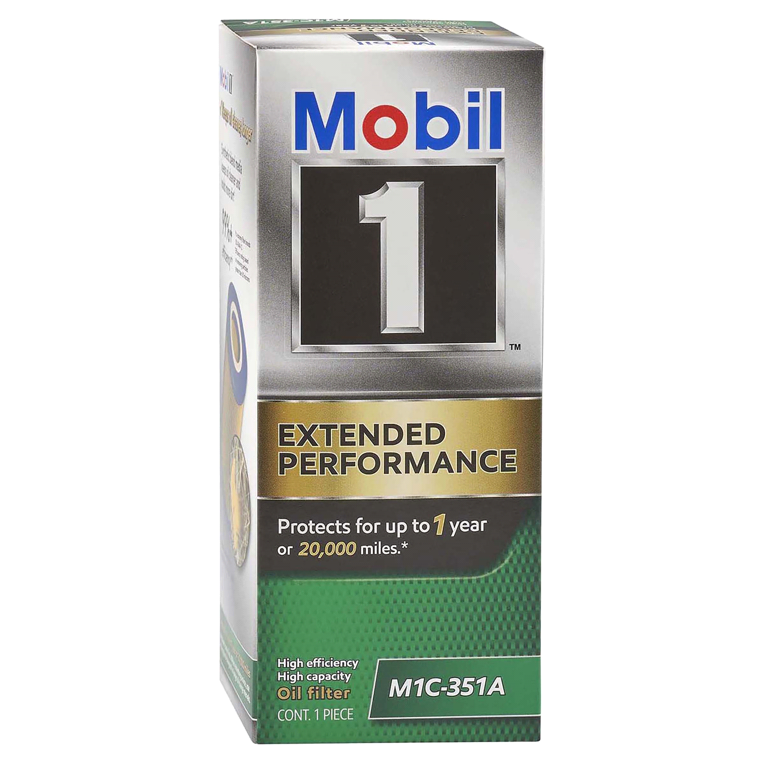 slide 1 of 4, Mobil 1 Extended Performance M1C-351A Oil Filter, 1 ct