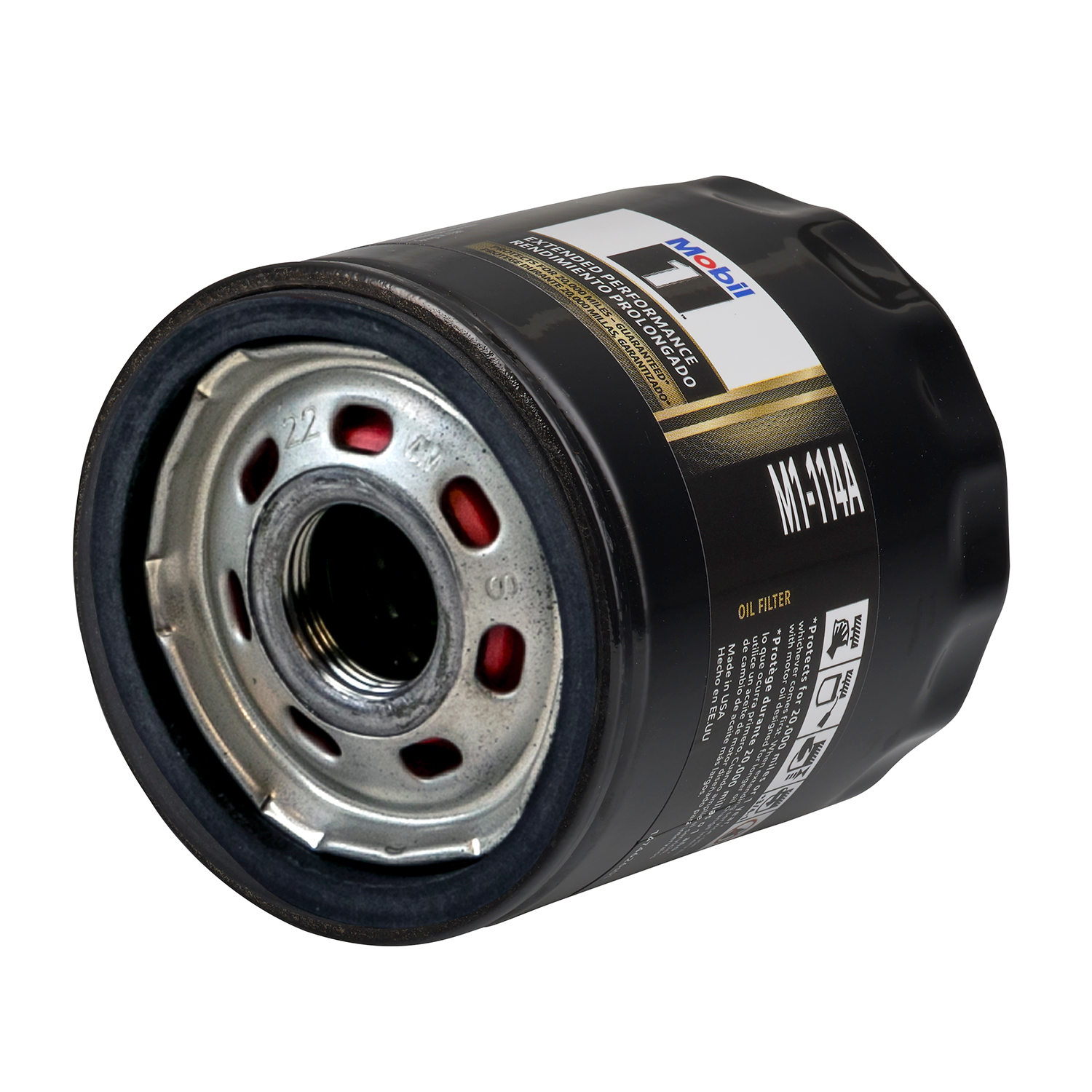 slide 2 of 3, Mobil 1 EP 20K Oil Filter M1-114A, 1 ct