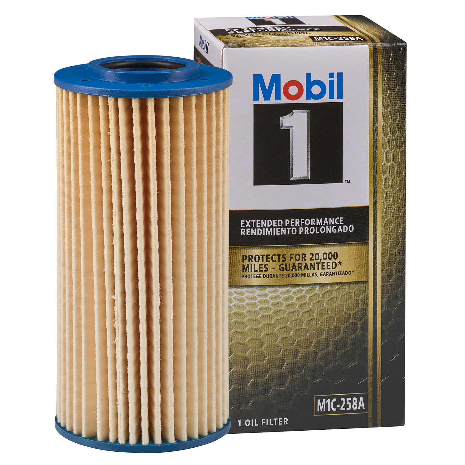 slide 1 of 3, Mobil 1 Ep 20k Oil Filter M1c-258a, 1 ct