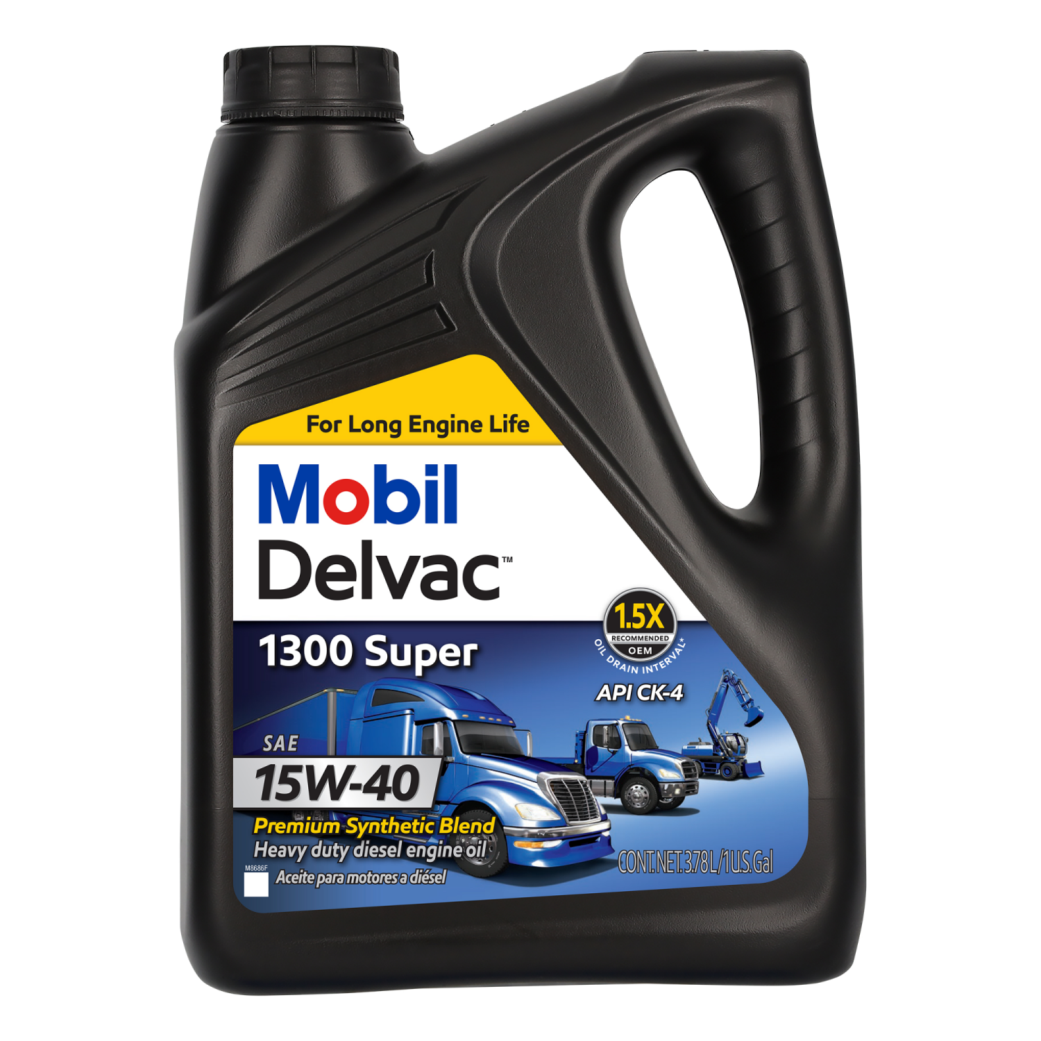 slide 1 of 2, Mobil Engine Oil 3.78 gl, 3.78 gal