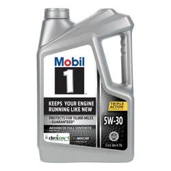 Mobil 1 5W-30 Advanced Full Synthetic Motor Oil