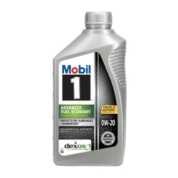 Mobil 1 Advanced Fuel Economy 0W-20 Sae Advanced Full Synthetic Motor Oil