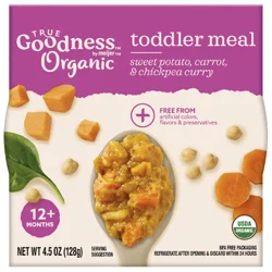 True Goodness Org Sweet Potato Carrot Chickpea Curry