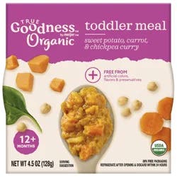 True Goodness Org Sweet Potato Carrot Chickpea Curry