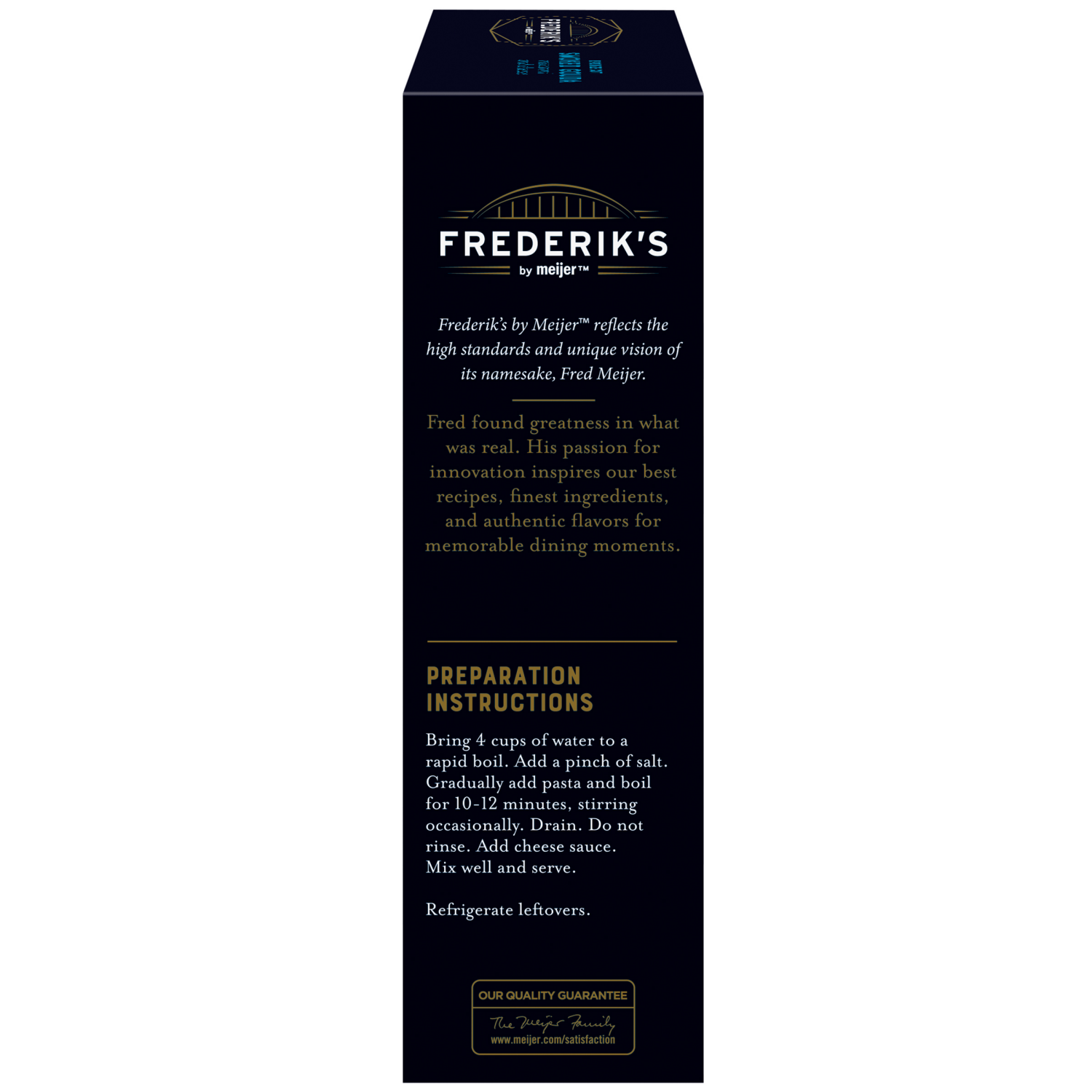 slide 2 of 5, Frederiks by Meijer Bronze Cut Smoked Gouda Premium Macaroni & Cheese, 11 oz