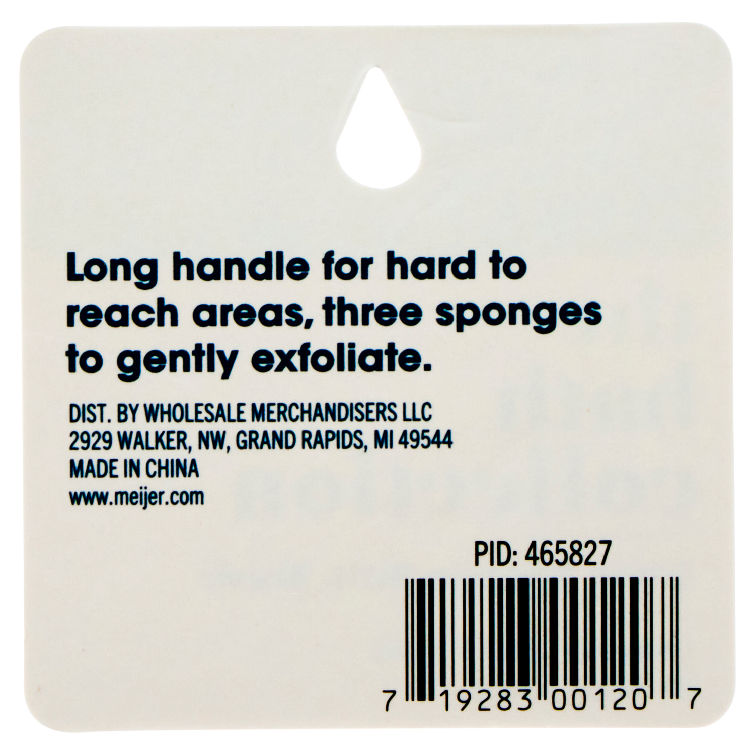 slide 2 of 3, The Bath Collection Tbc Triple Sponge Arcylic Hndl, 1 ct