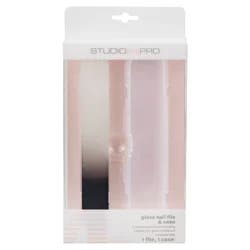 Studio M Professional Studio M Pro Glass Nail File and Case, 1 pk