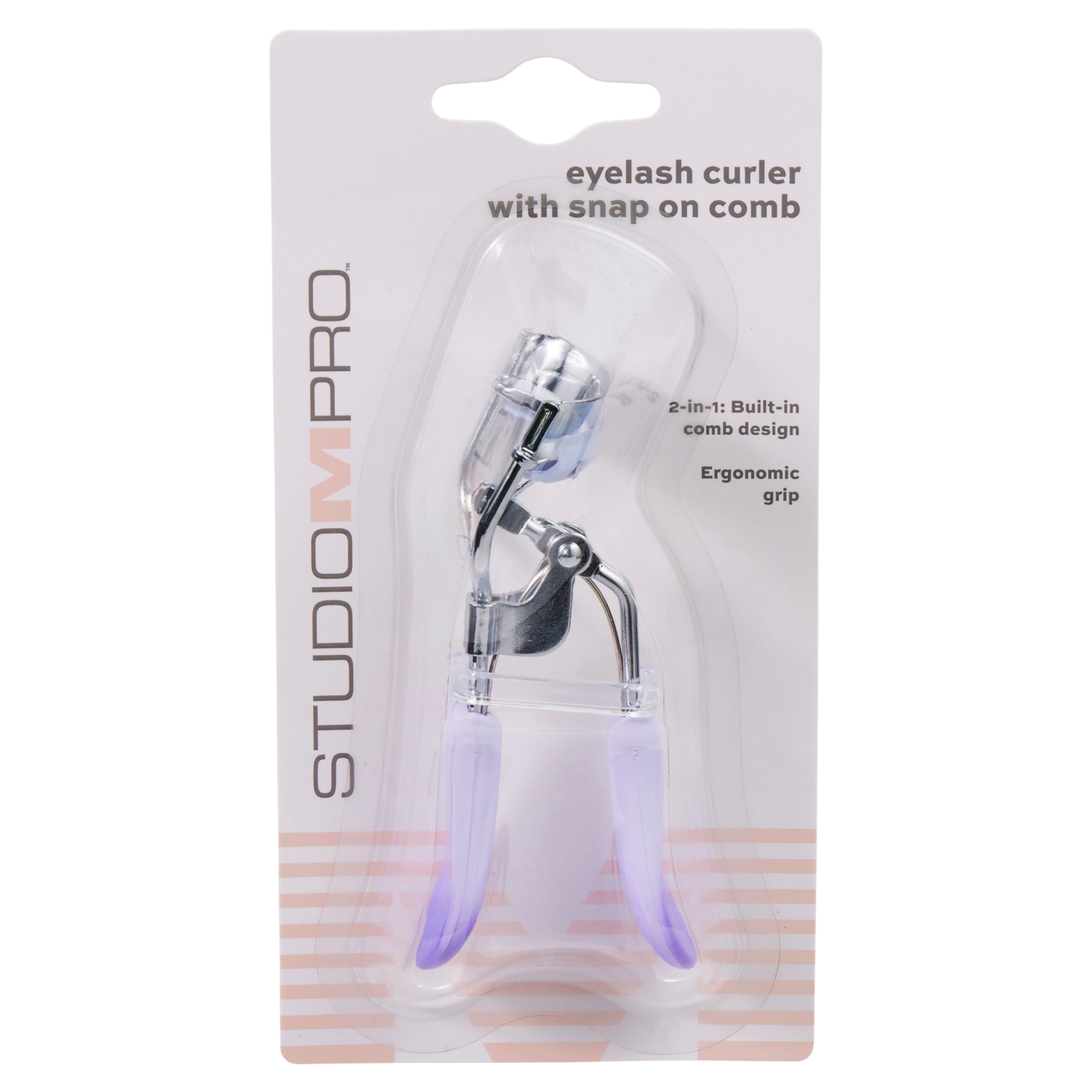 slide 1 of 5, Studio M Professional Studio M Pro Eyelash Curler with Comb, 1 ct