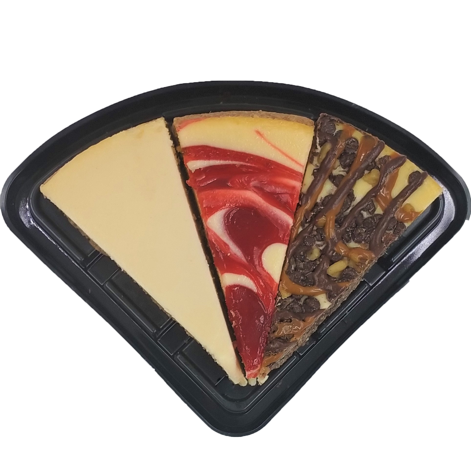slide 4 of 4, FREDERIKS BY MEIJER Frederiks Cheesecake 3 Slice Variety, 12 oz