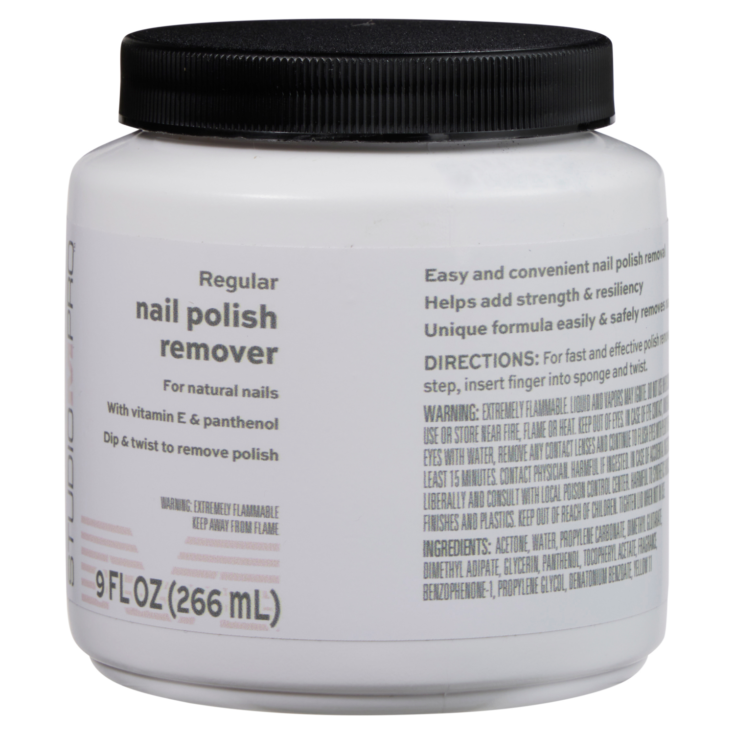 slide 7 of 8, Studio M Professional Studio M Pro Regular Nail Polish Remover DipIt Jar, 9 oz