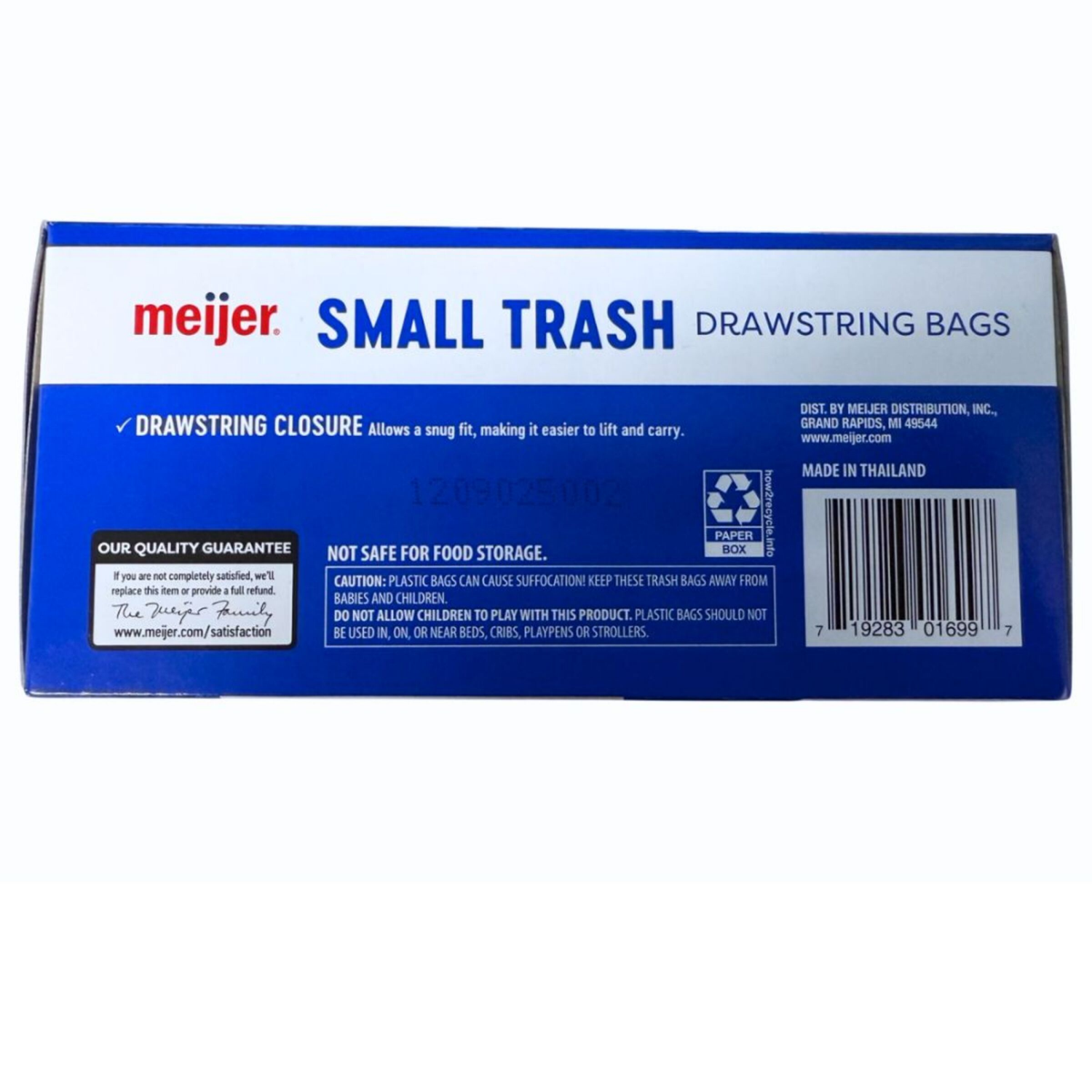 slide 3 of 8, MEIJER WASTE BAG SM 4GAL 30CT, 4 gal, 30 ct