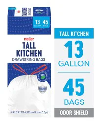 Meijer Mjr Kitch Bag Unsctd+odor Block 13g 45ct